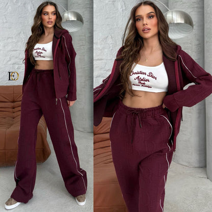 CD - Brushed Fabric 3-Piece Sports Set